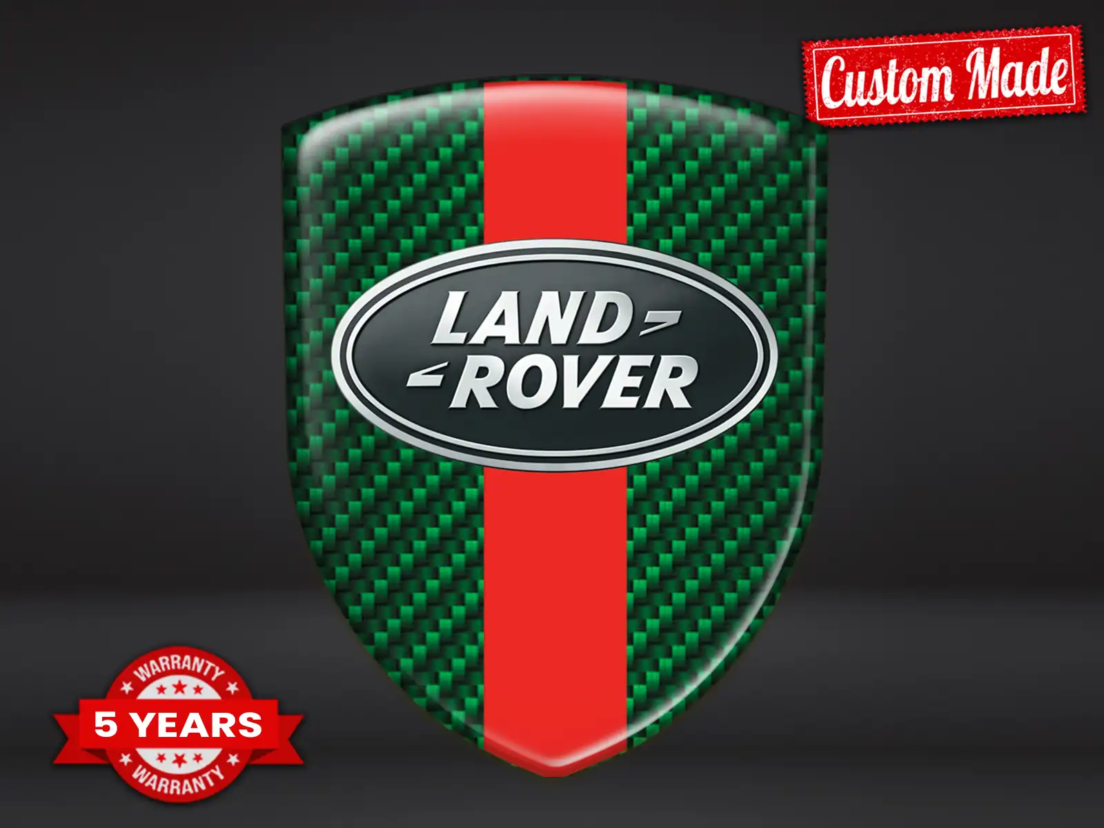 Land Rover Adesivi Logo Personalizzati Max Resistenti Pro
